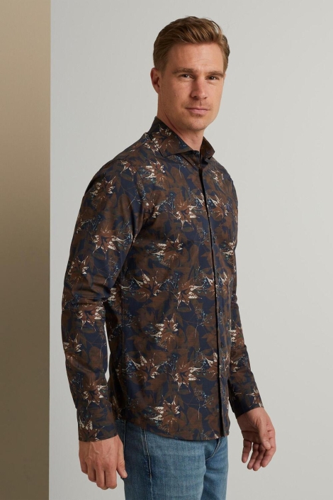 Vanguard long sleeve shirt print on fine po